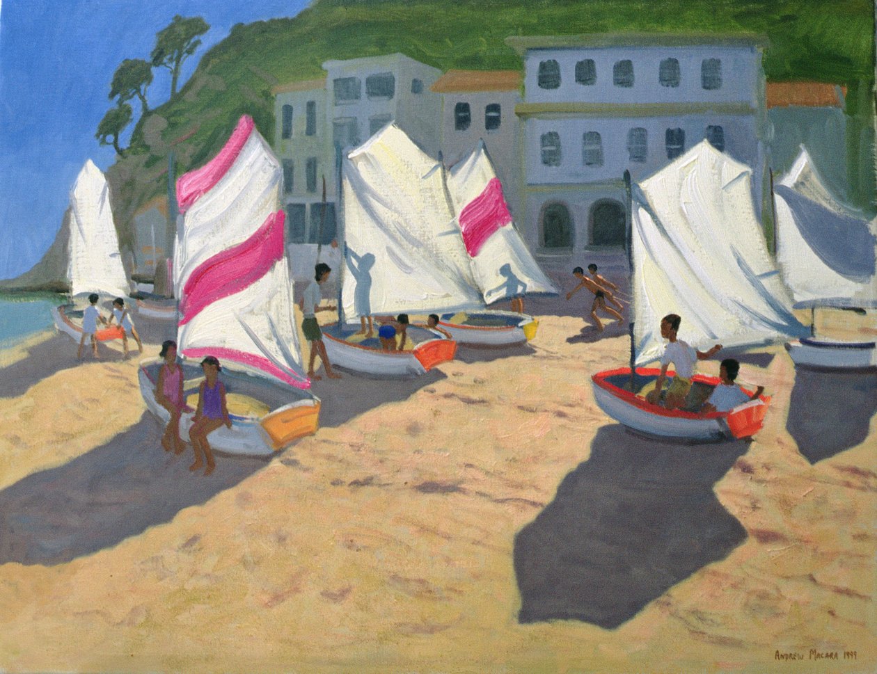 Veleiros, Costa Brava, 1999 de Andrew Macara