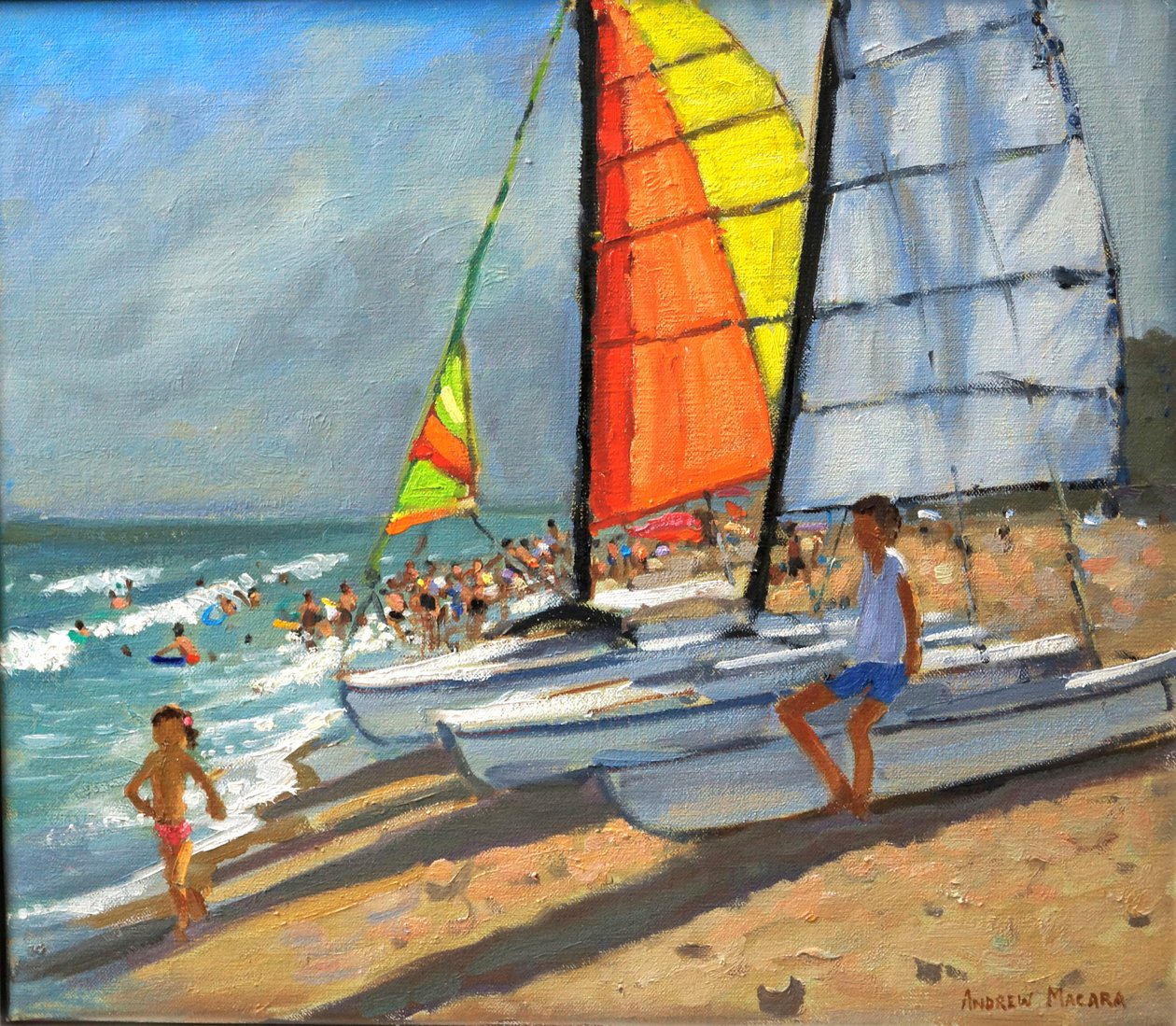 Veleiros, Garrucha, Espanha de Andrew Macara