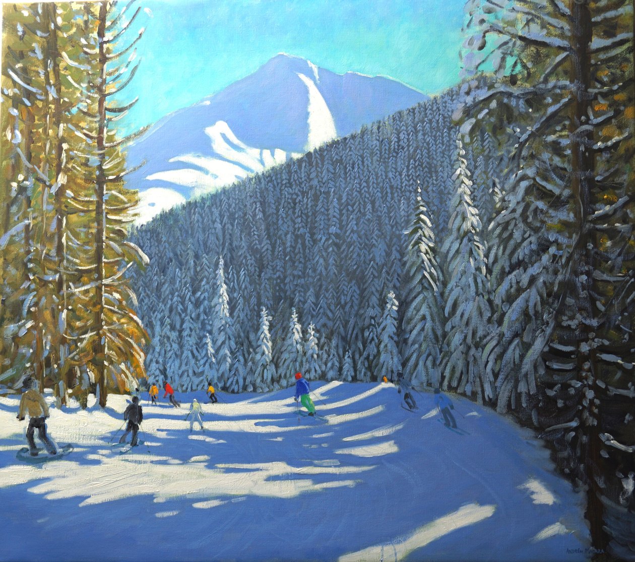 Esqui, Beauregard La Clusaz, 2012 de Andrew Macara