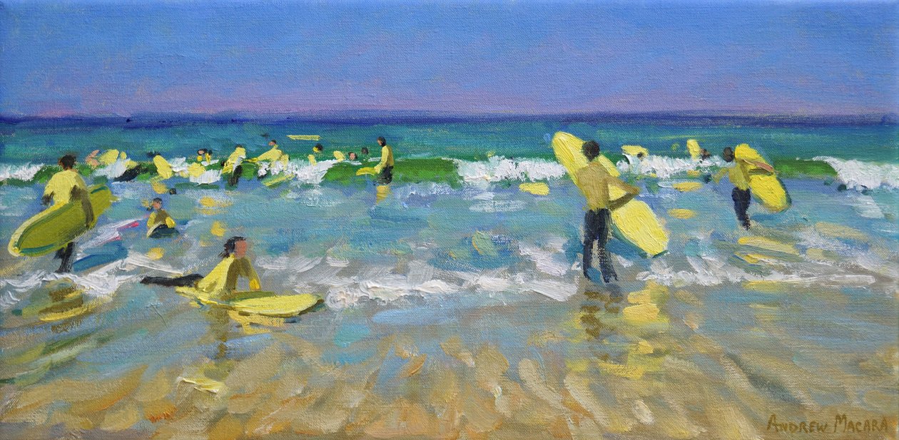 Escola de Surf em St. Ives de Andrew Macara