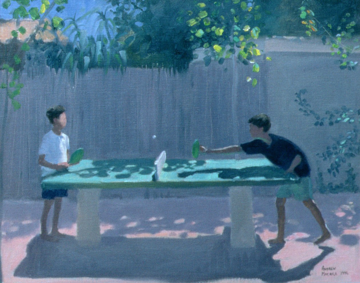Ténis de Mesa, França, 1996 de Andrew Macara