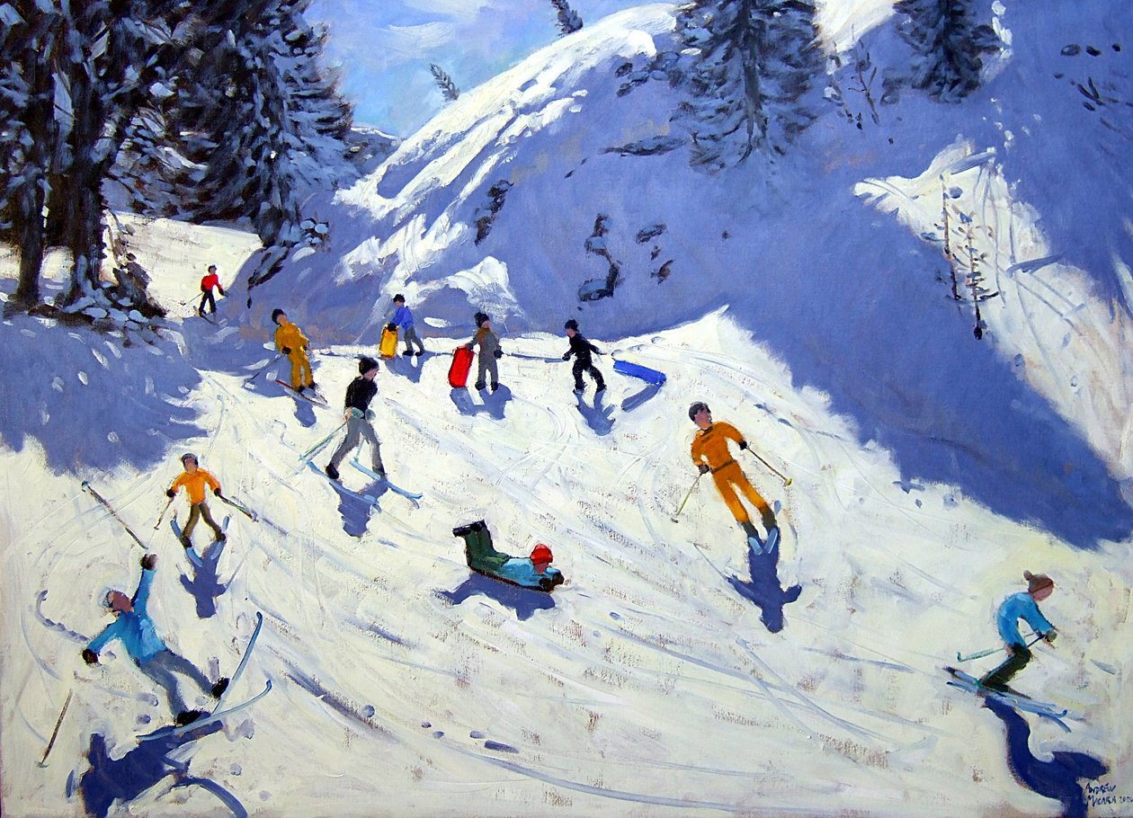 O barranco, Belle Plagne, 2004 de Andrew Macara