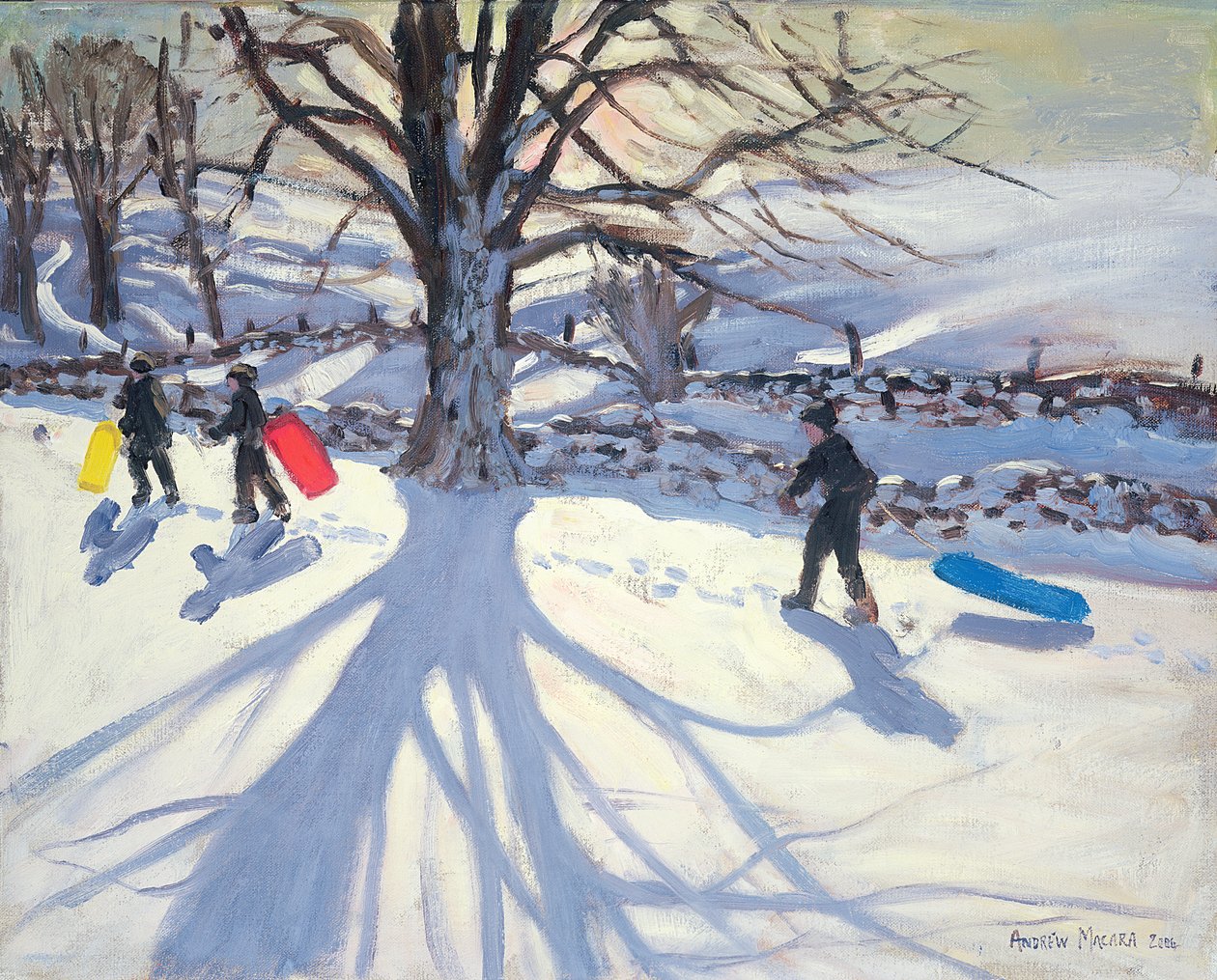 Tobogganers, perto de Youlegrave, 2004 de Andrew Macara