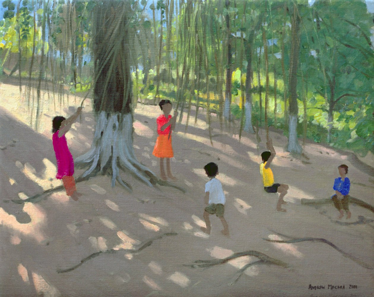 Balanço De Árvore, Elephant Island, Bombay, 2000 de Andrew Macara