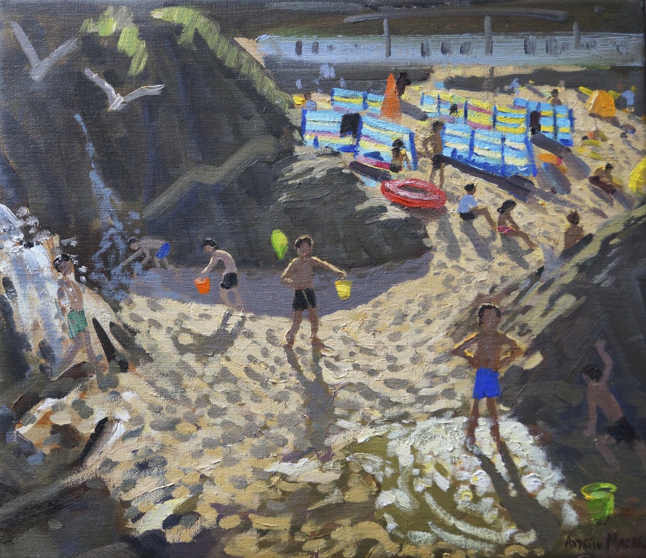 Cachoeira, Porthmeor praia, St Ives, de Andrew Macara