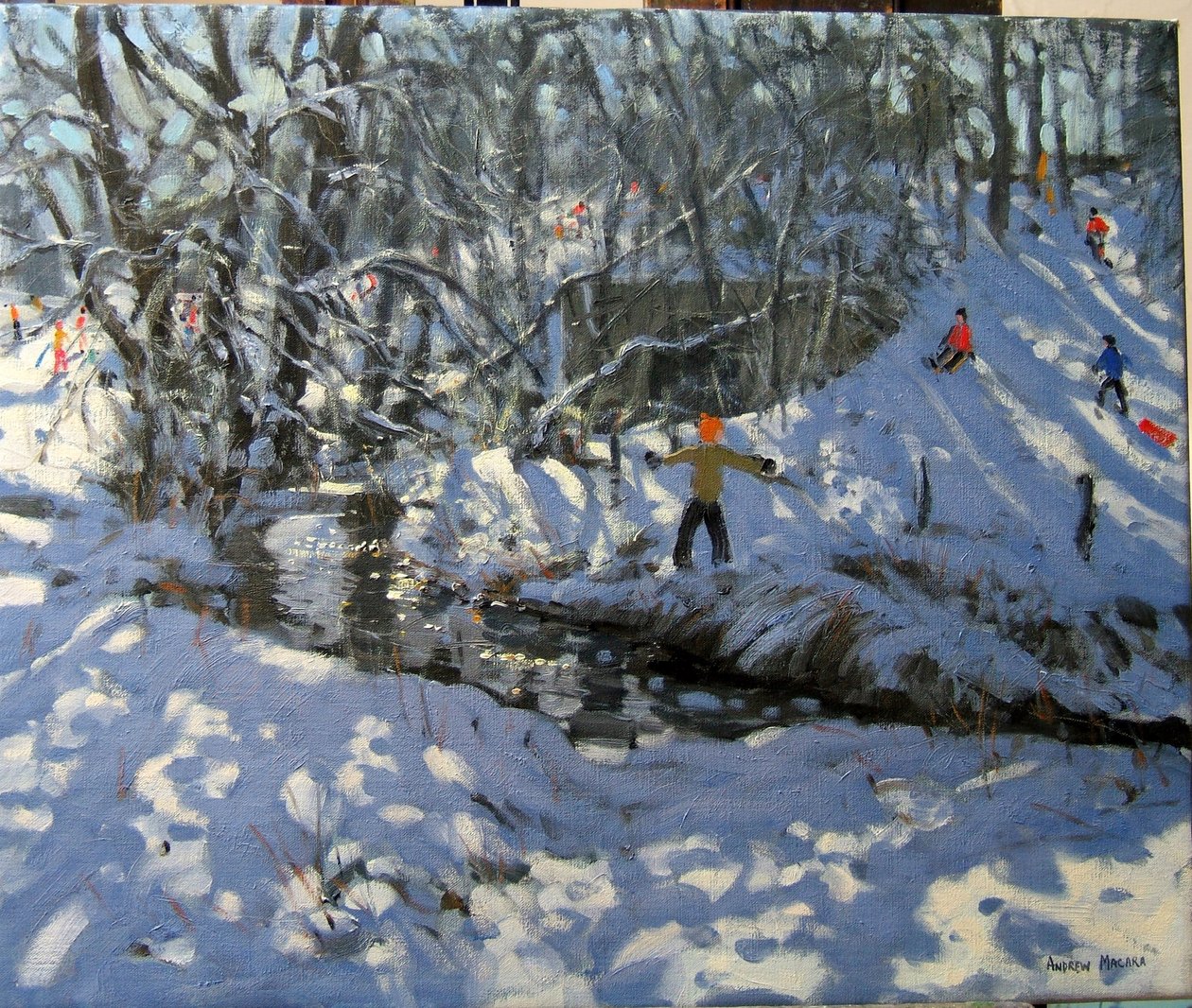 Corrente de Inverno, Derbyshire de Andrew Macara