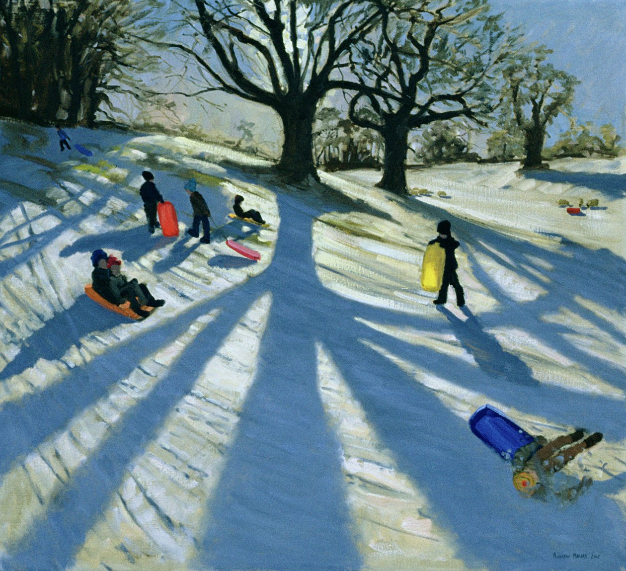 Árvore De Inverno, Sledgers De Neve, Abadia De Calke, Derby de Andrew Macara