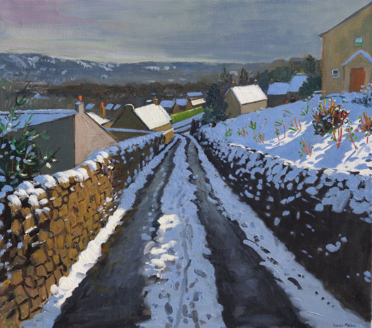 Inverno, Middleton, Derbyshire, 2014, de Andrew Macara