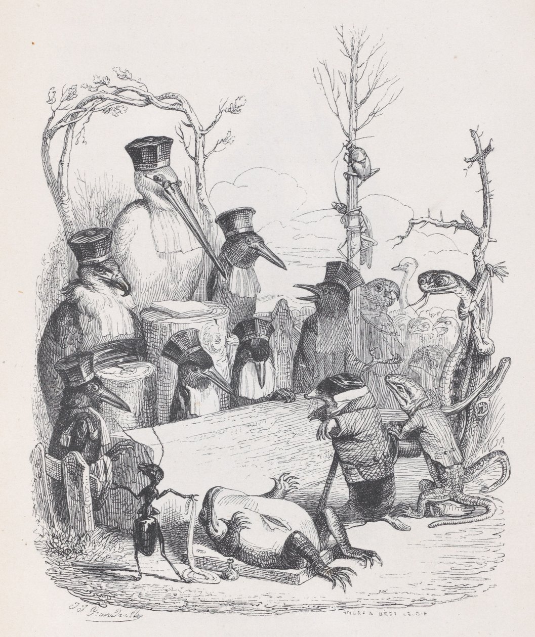 Quanto mais avançamos, menos penetramos no horrível mistério do qual o infeliz..., ca. 1837-47. de Andrew Best Leloir