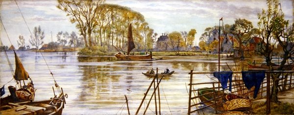 Rostock (aguarela sobre papel) de Andrew Brown Donaldson