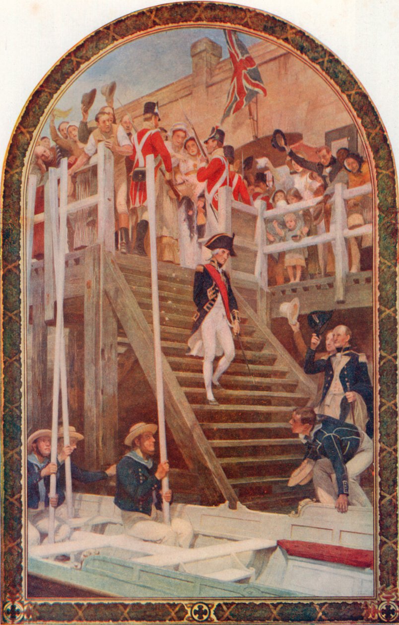 Nelson deixa Portsmouth, 18 de maio de Andrew Carrick (after) Gow