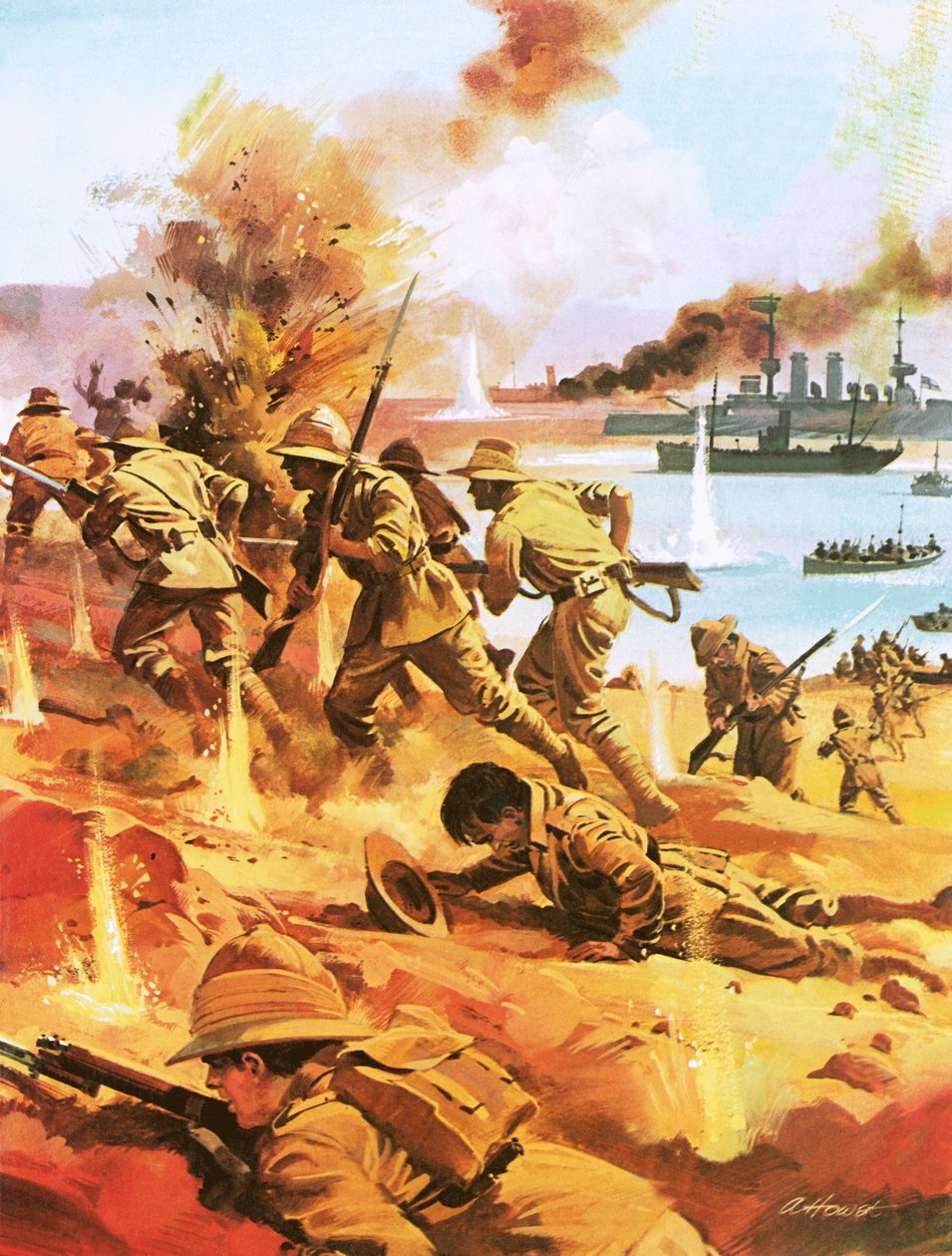 Invasão de Gallipoli de Andrew Howat