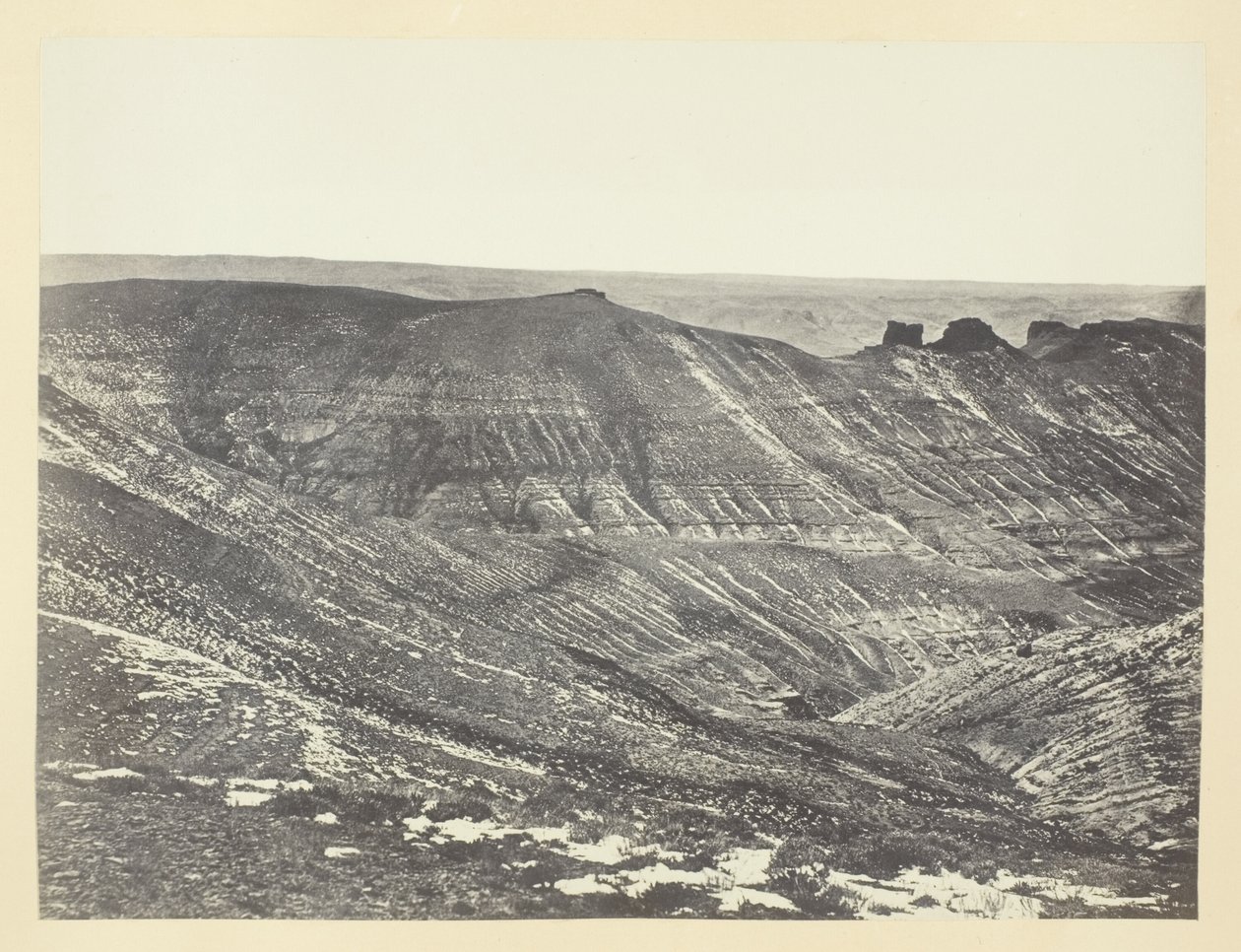 Vale de Bitter Creek, perto de Green River de Andrew Joseph Russell
