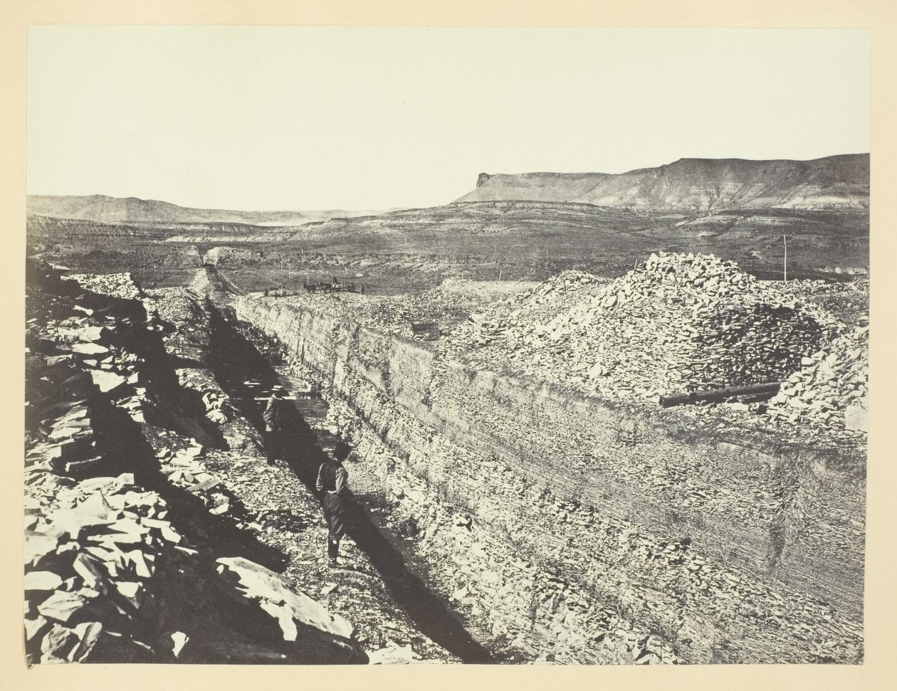 Corte da Pedra Ardente, Vale do Rio Verde de Andrew Joseph Russell