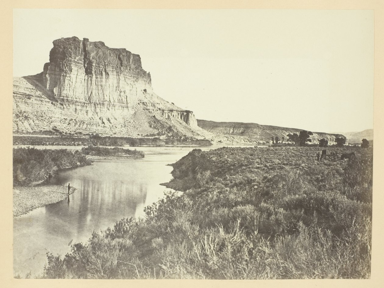 Castle Rock, Green River Valley de Andrew Joseph Russell