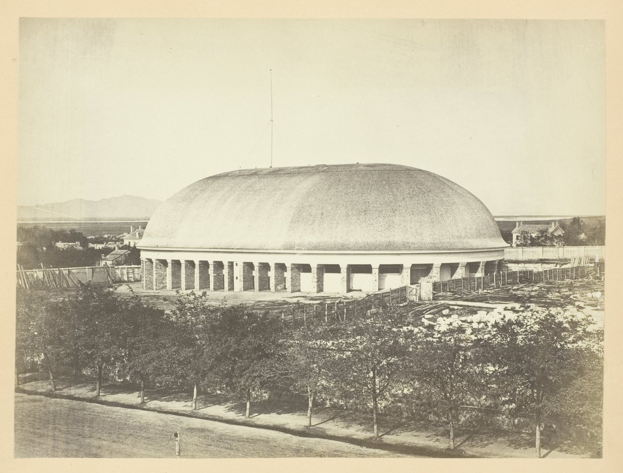Grande Tabernáculo Mórmon, Salt Lake City de Andrew Joseph Russell