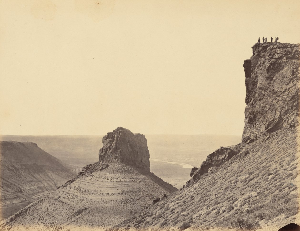Placa 23. Nas montanhas de Green River, 1869 (foto) de Andrew Joseph Russell