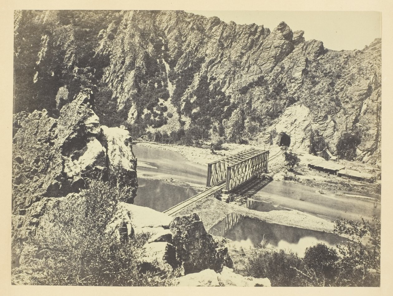 Túnel n.º 3, Weber Canon, Utah de Andrew Joseph Russell