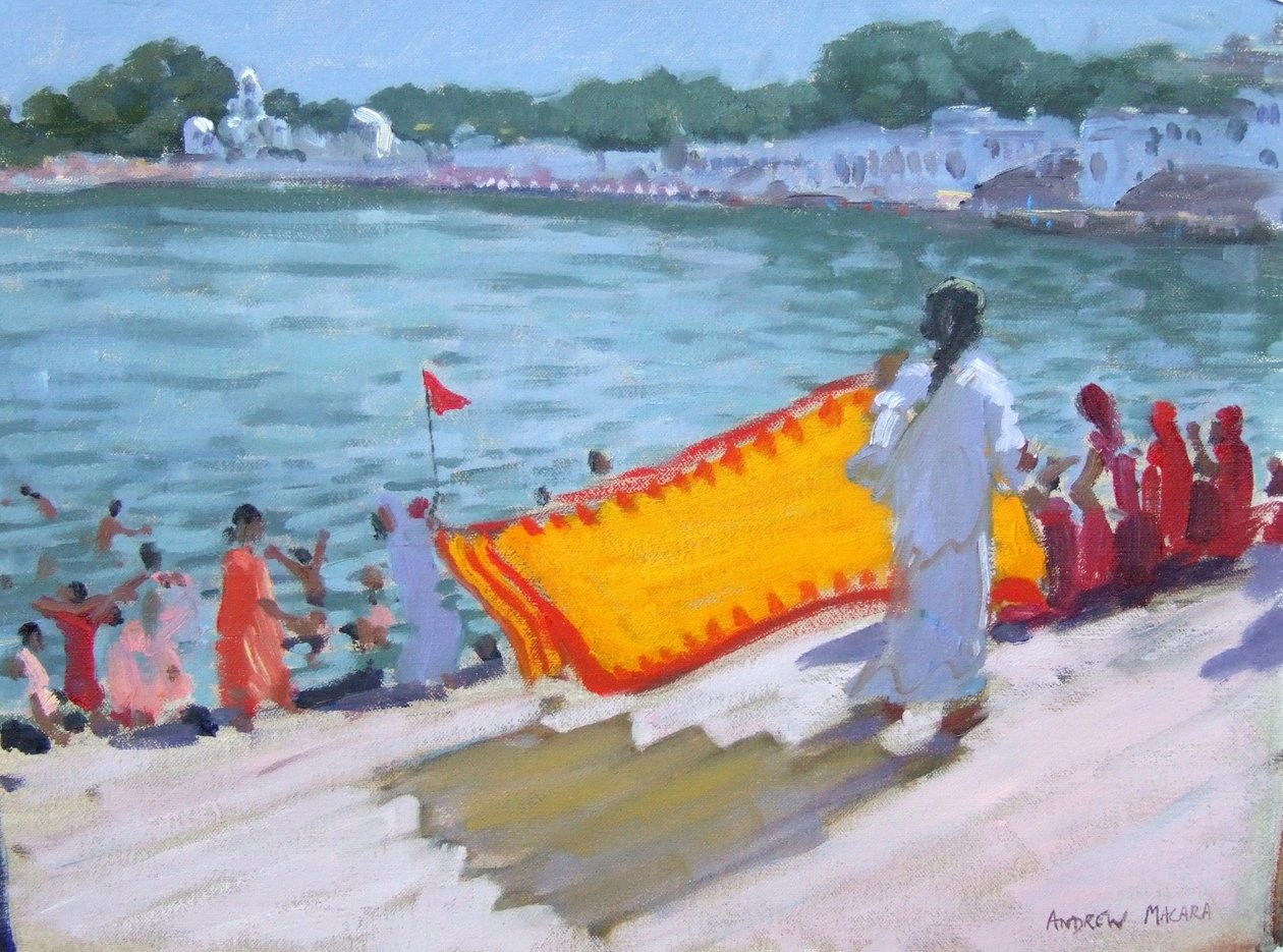 Secagem Sari, Pushkar de Andrew Macara
