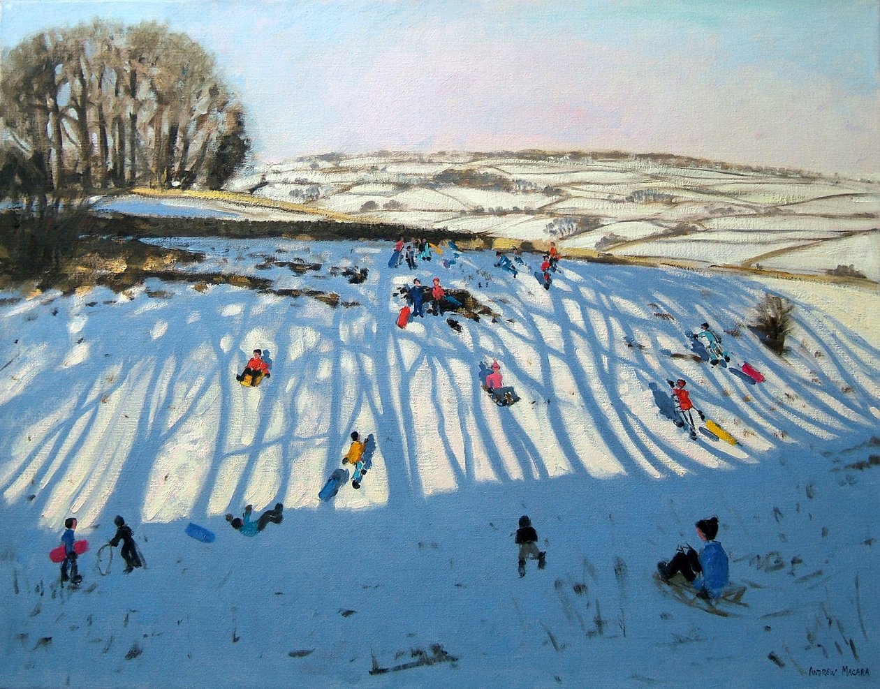 Campos das Sombras, Monyash, Derbyshire de Andrew Macara