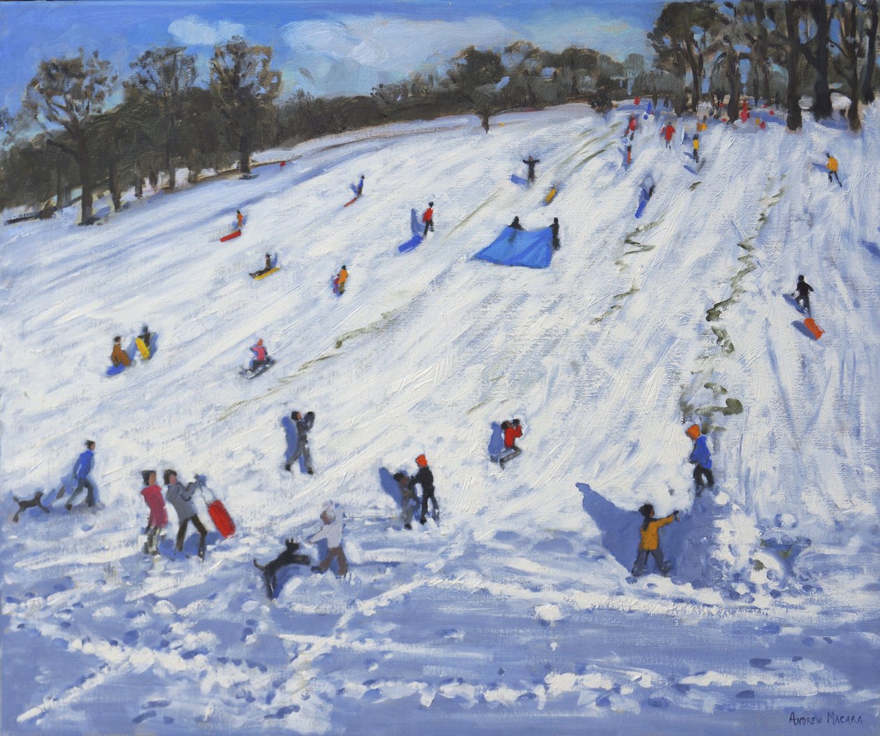 Grande boneco de neve, Chatsworth, 2012, de Andrew Macara