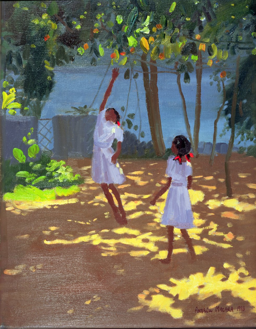 Alcançando Laranjas, Bentota, Sri Lanka, 1998 de Andrew Macara