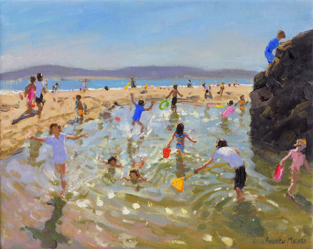 Piscina Rock.Tenby, 2016 de Andrew Macara