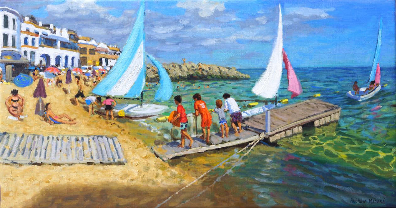 Clube de Vela, Calella De Palafrugell, Espanha, 2020 de Andrew Macara