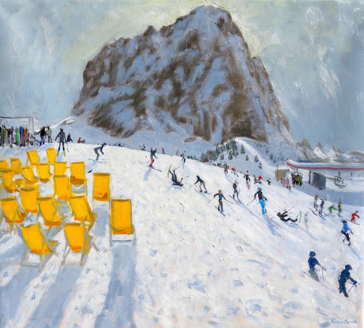 Selva Val Gardena, Itália, de Andrew Macara