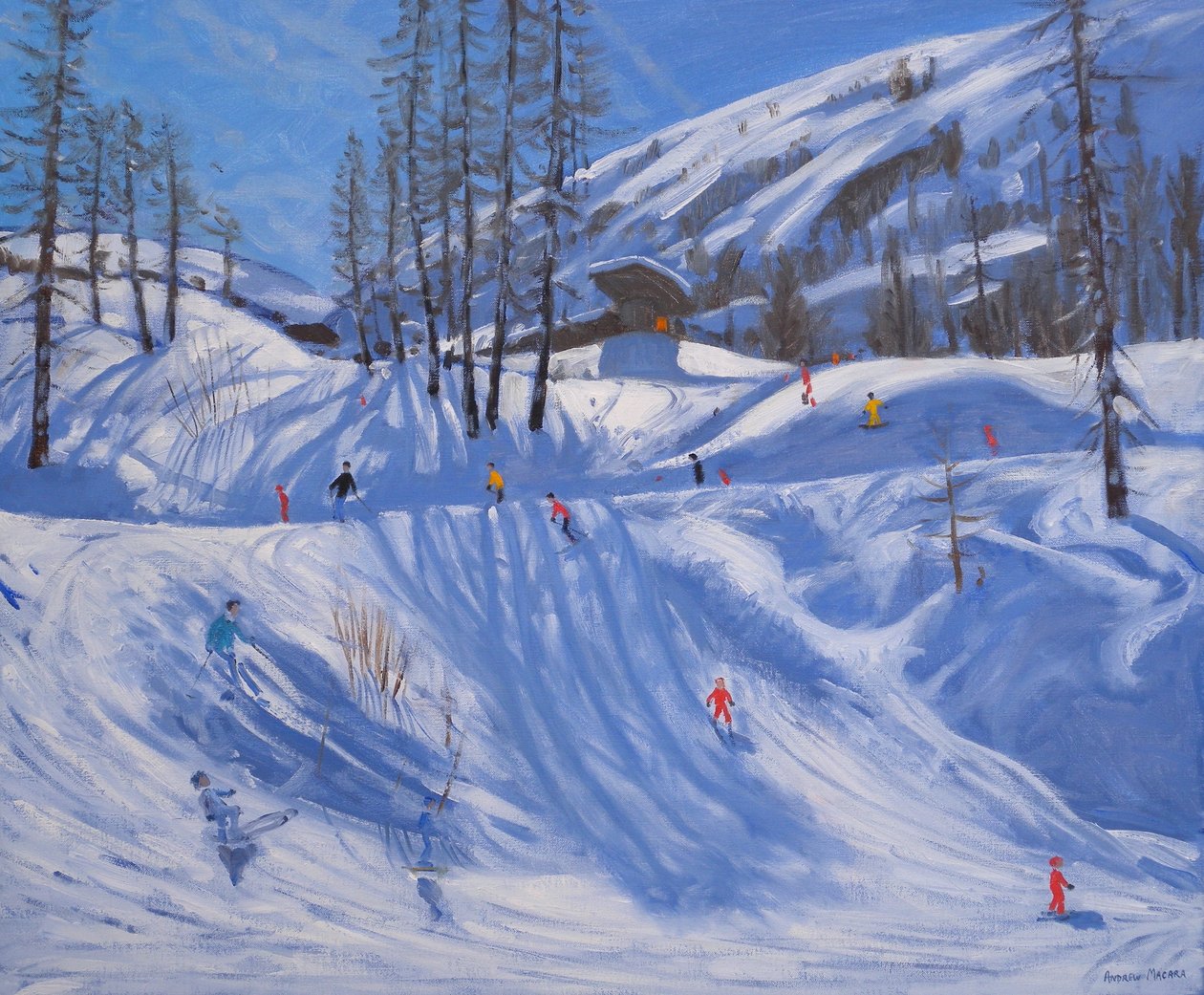 Estação de esqui, Tignes, 2009 de Andrew Macara