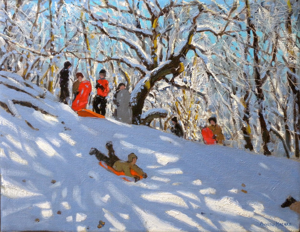 Trenó, 2010 (óleo sobre tela) de Andrew Macara