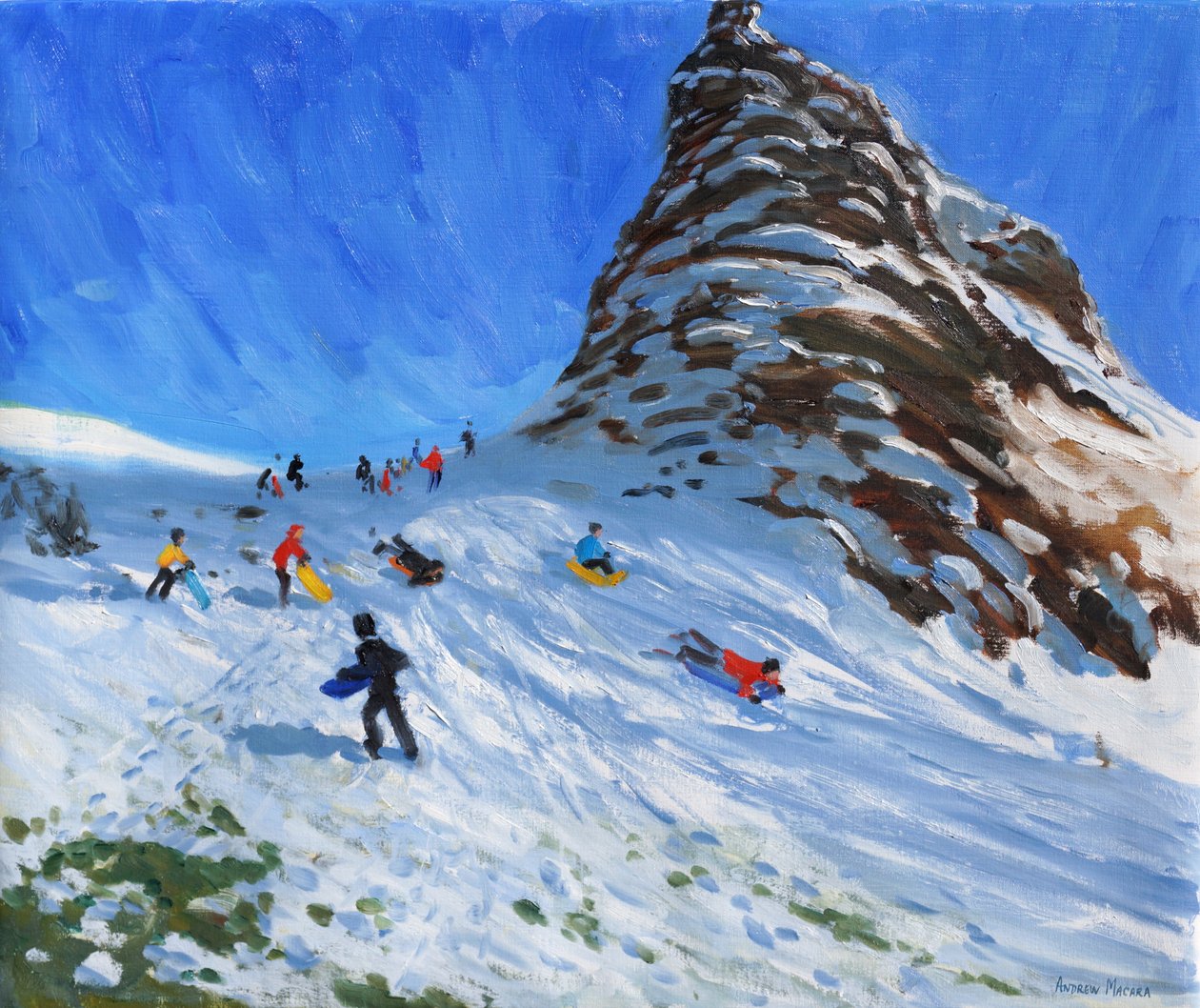 Sledging, Chrome Hill, Derbyshire, Pico; Distrito; de Andrew Macara