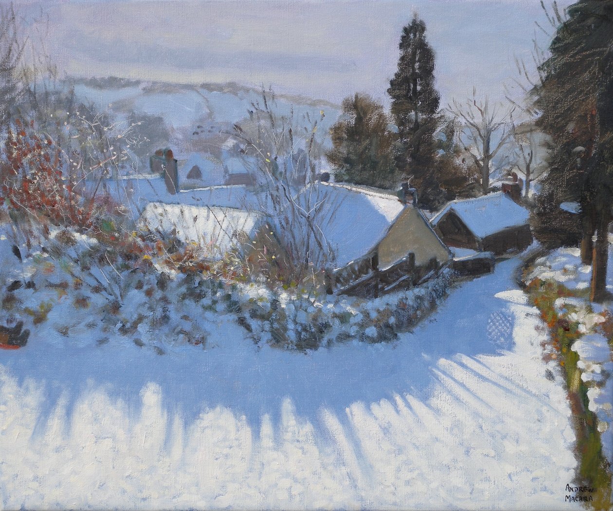 Colina íngreme, Wirksworth, Derbyshire, 2009 de Andrew Macara