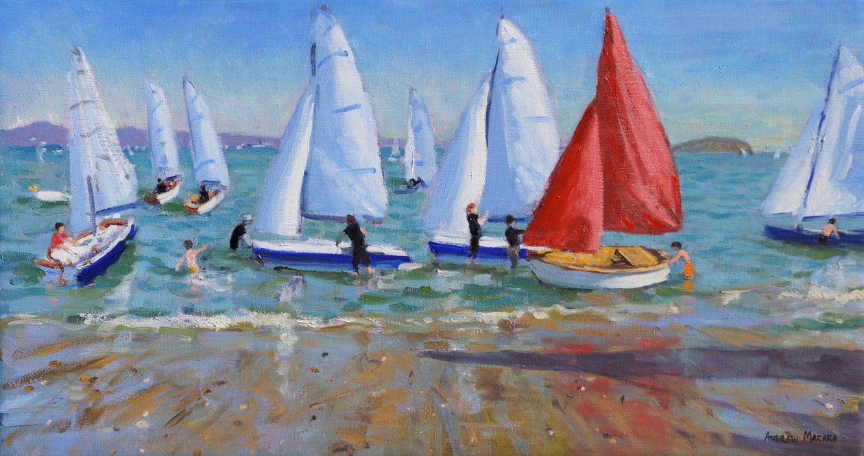 Regata de verão, Abersoch, 2016, de Andrew Macara