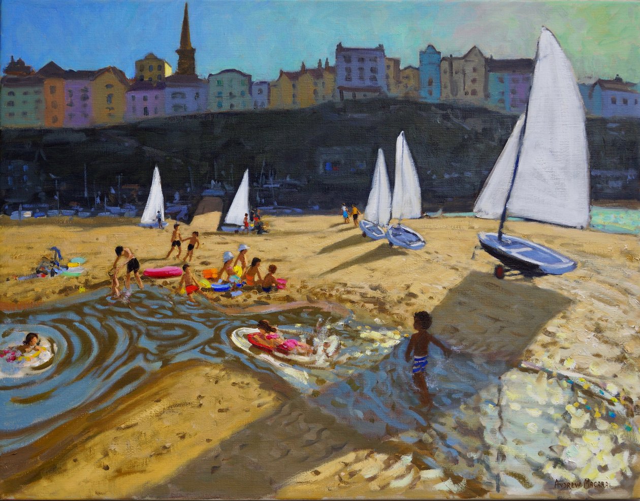 Regata de Tenby, 2017 de Andrew Macara