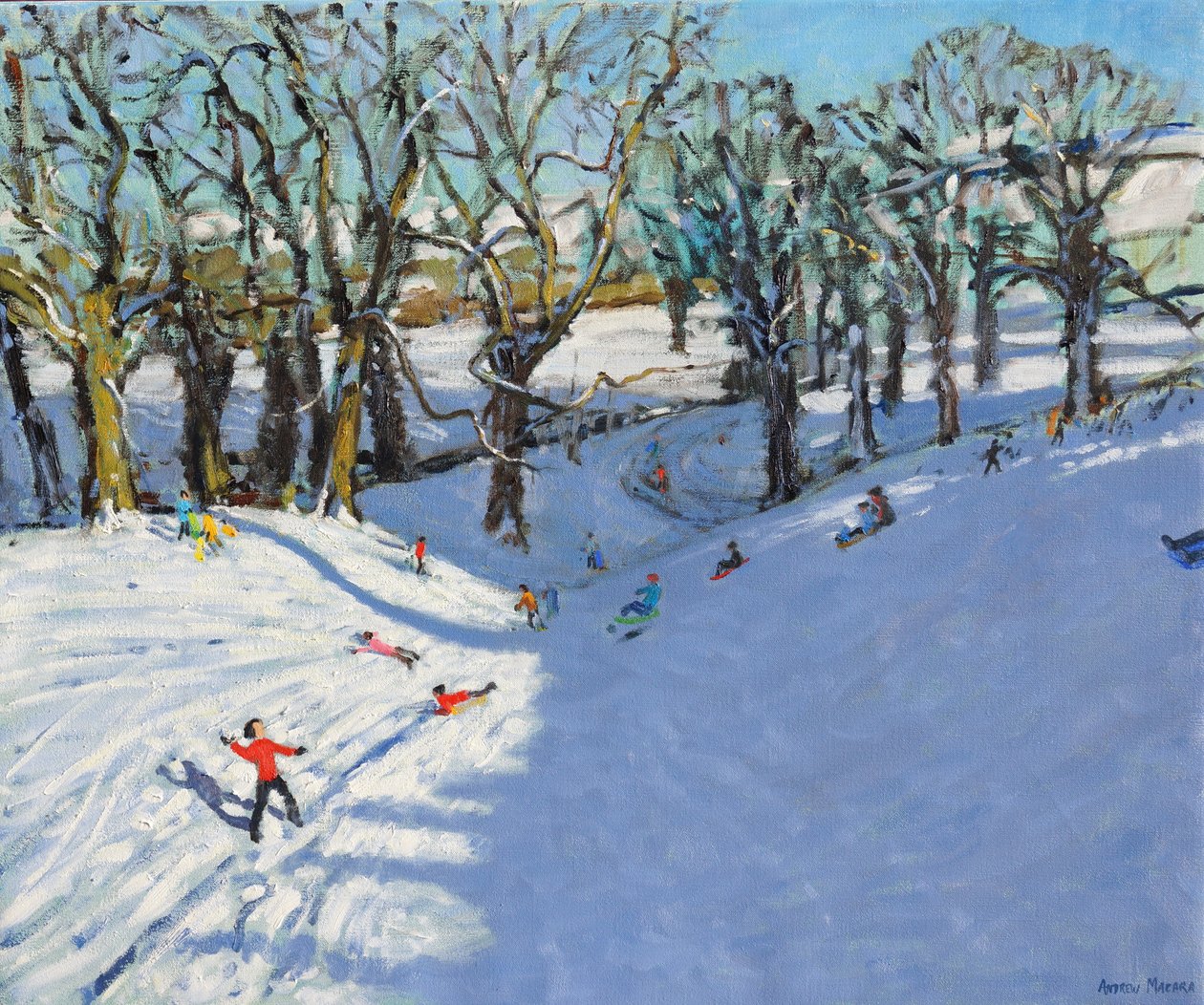 Inverno, Rowsley, Derbyshire, 2014 de Andrew Macara