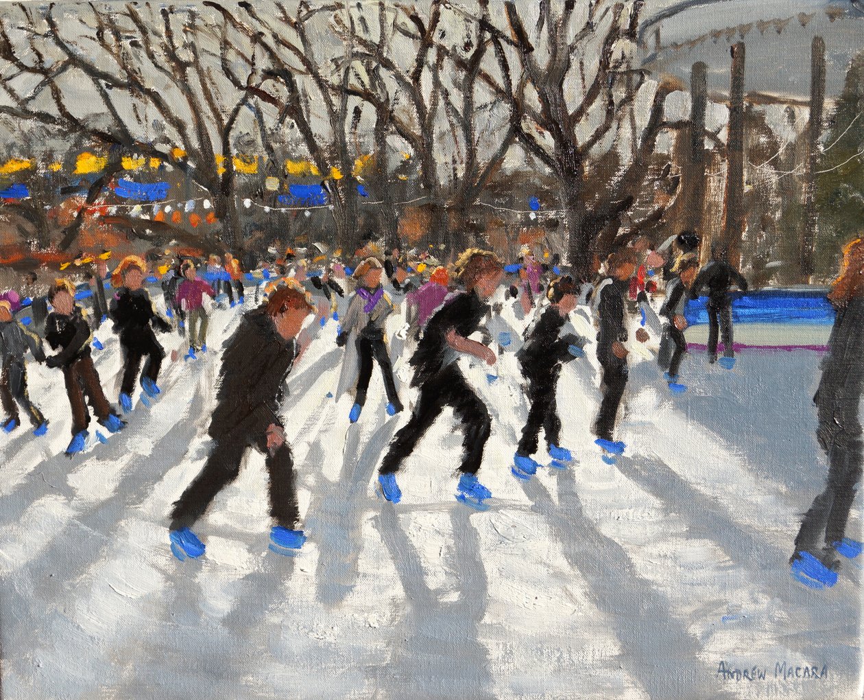 País das maravilhas do inverno, Hyde Park, Londres, 2015, de Andrew Macara