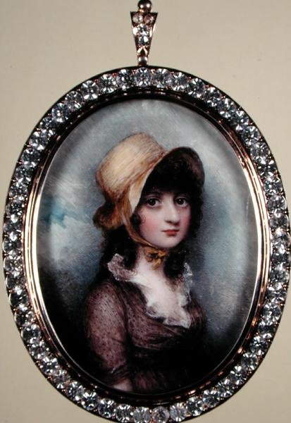 Retrato de uma jovem rapariga de Andrew Plimer