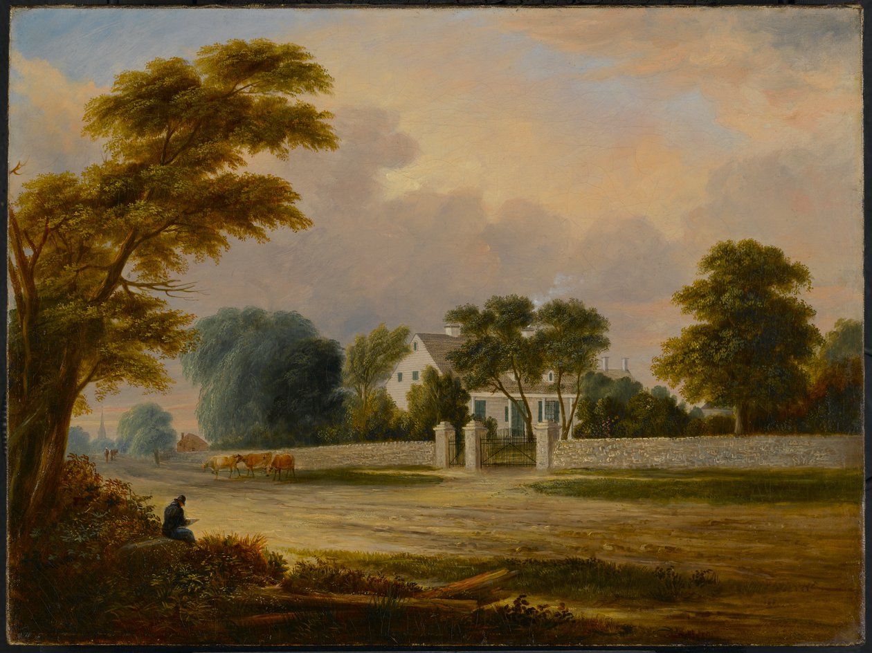 A herdade de Bergen, de 1830 de Andrew Richardson