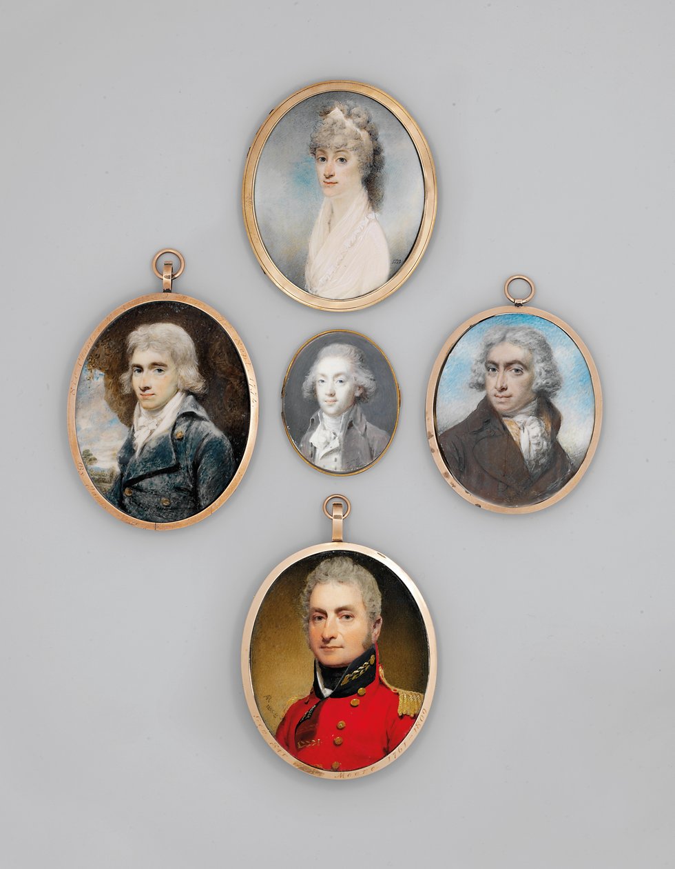 Miniatura de Sir John Moore (aquarela) de Andrew Robertson