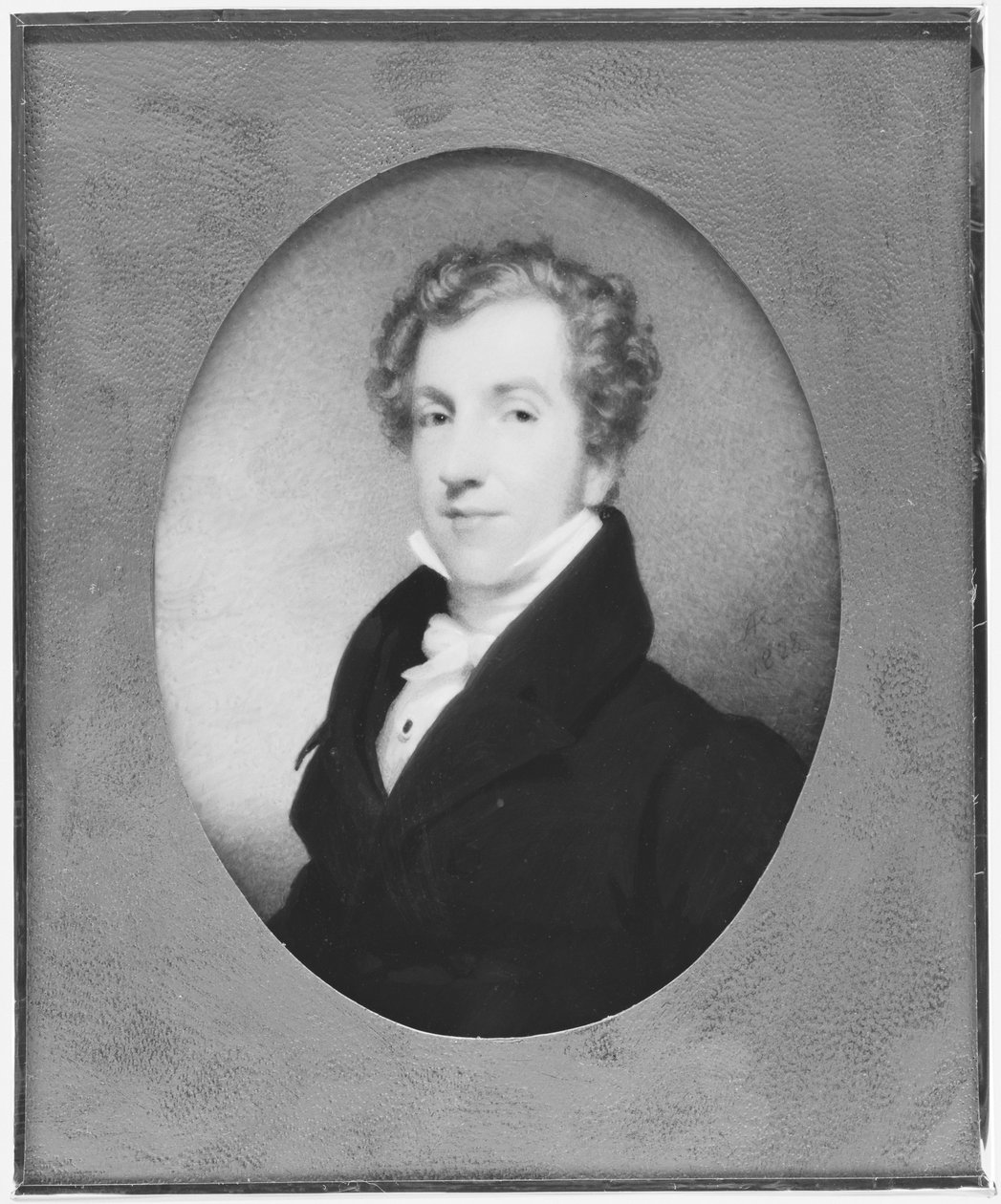 Retrato de um homem, 1828. de Andrew Robertson