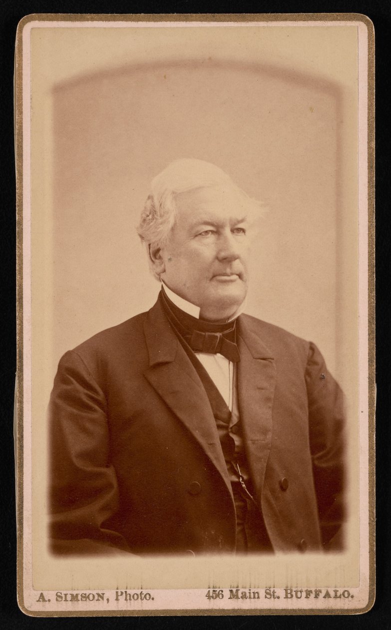 Retrato de Millard Fillmore 1800-1874, antes de 1874. de Andrew Simson