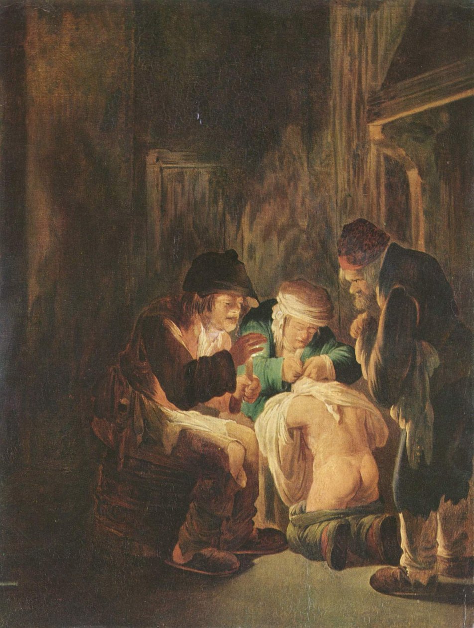 Caça às pulgas à luz das velas de Andries Both