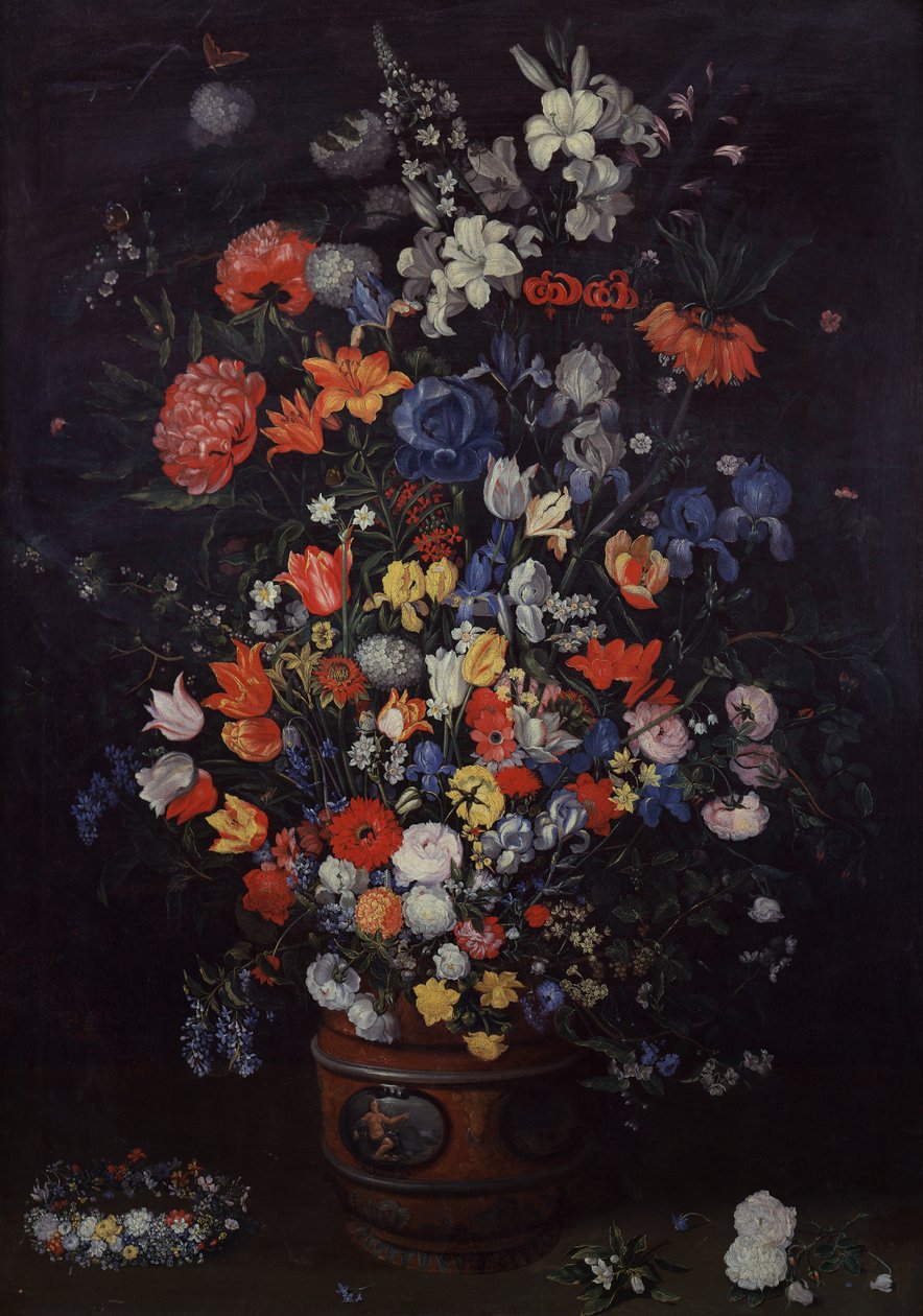 Buquê de Flores (óleo sobre tela) de Andries Daniels or Danielsz