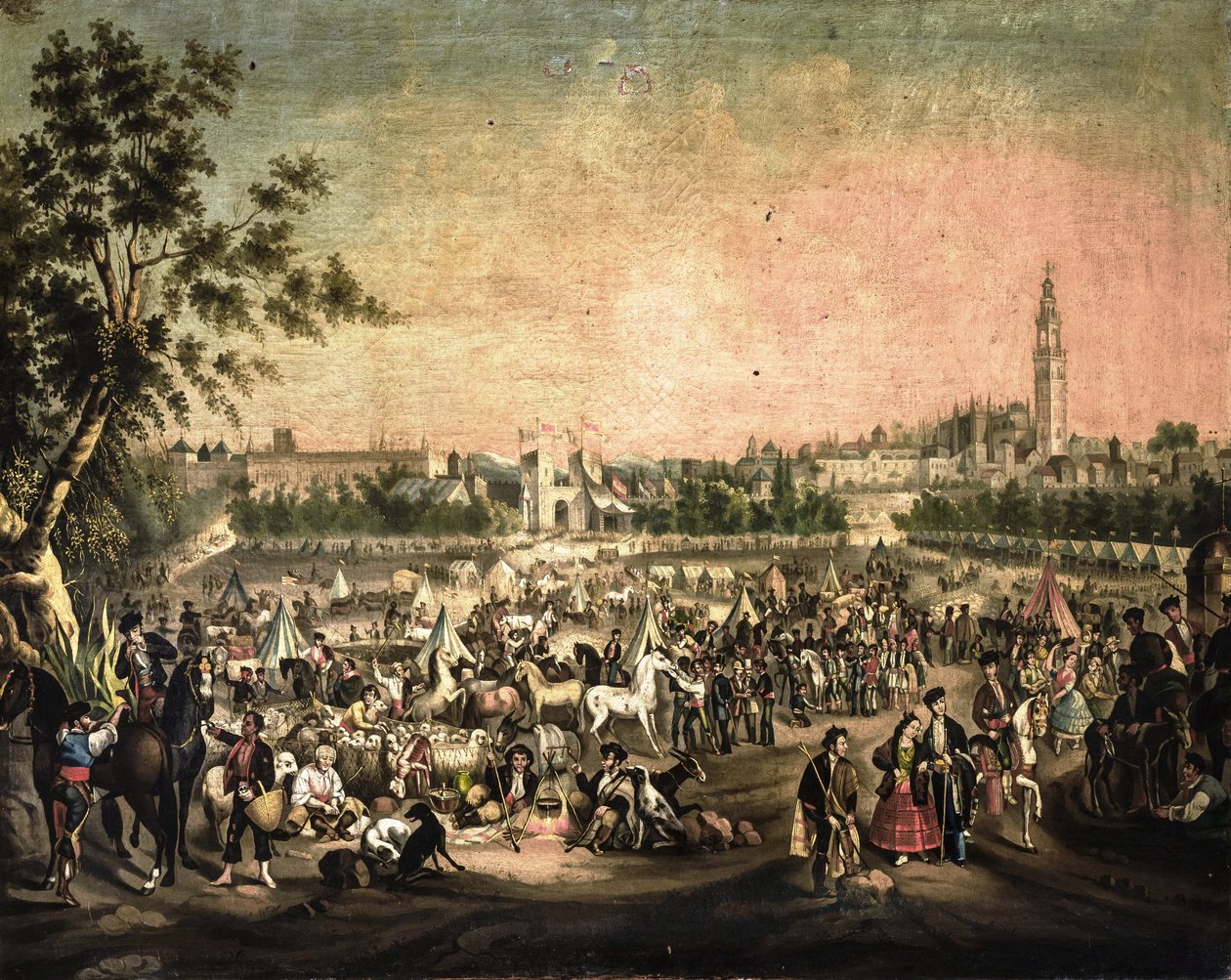 Feira de Sevilha de Andrés Cortés y Aguilar