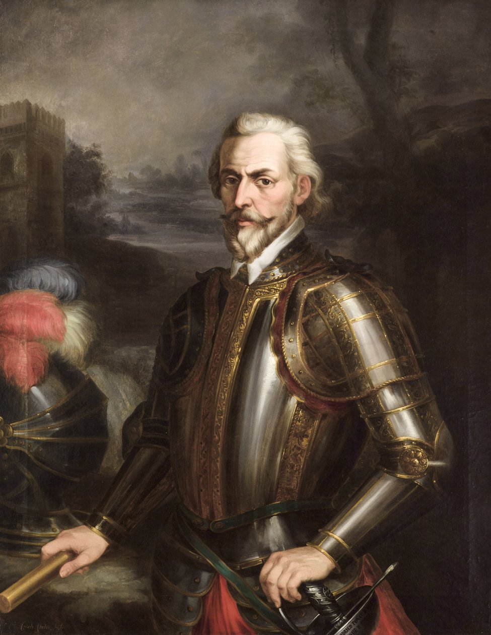 Retrato de Rodrigo Ponce de León de Andrés Cortés y Aguilar