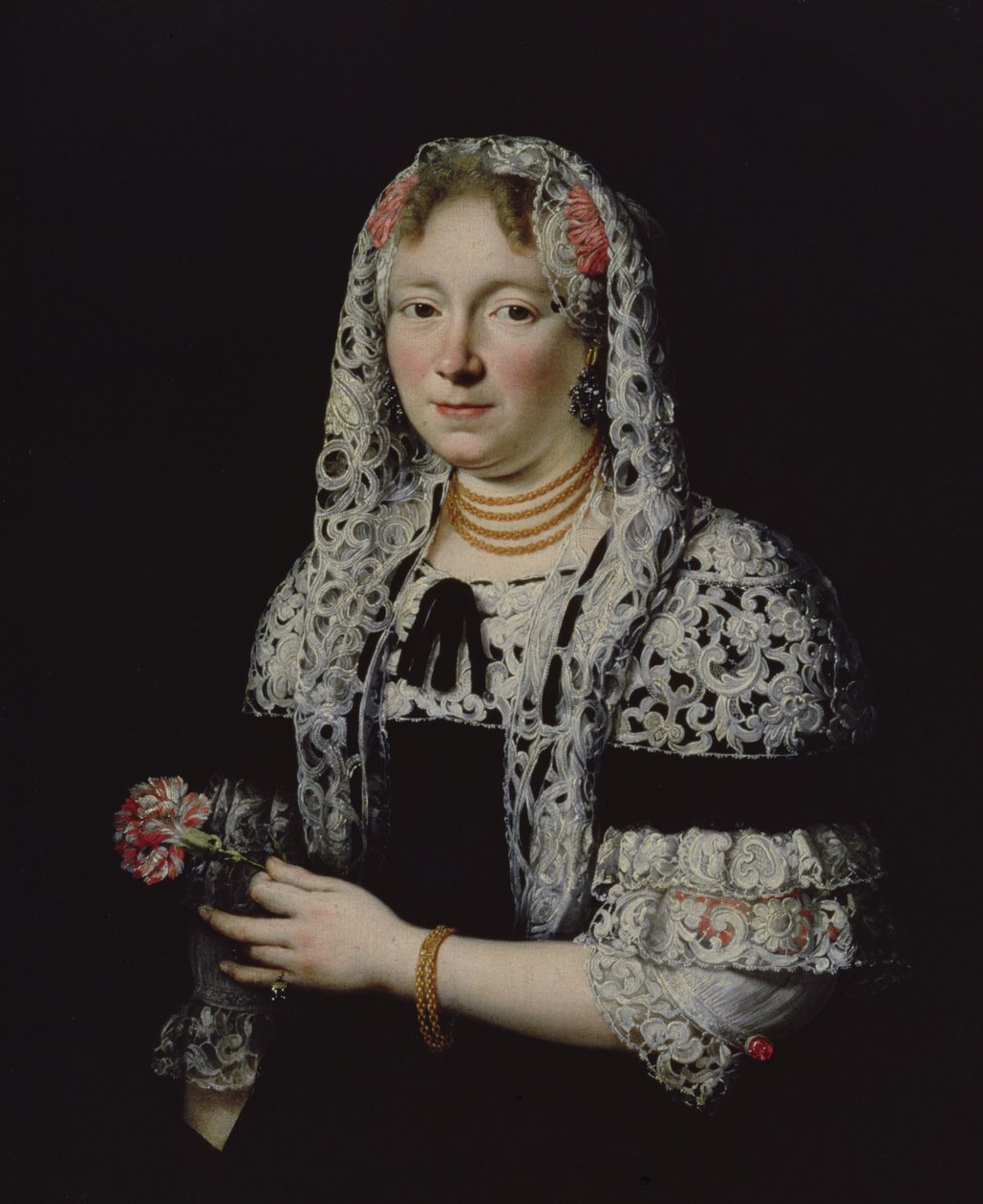 Retrato de uma senhora patrícia de Gdansk de Andrzej Stech