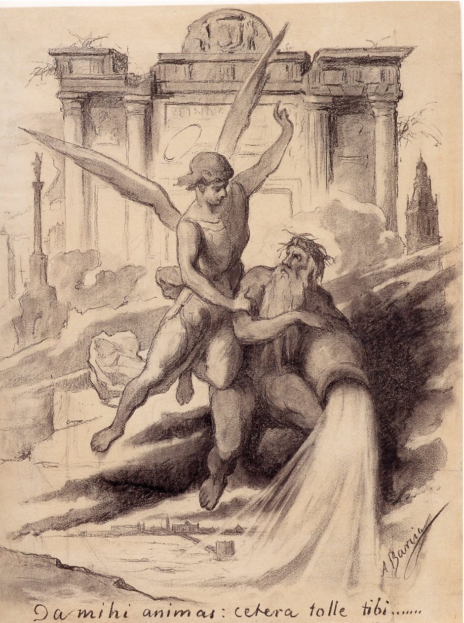 Alegoria de Córdoba e do Guadalquivir de Angel Maria Barcia de Pavon
