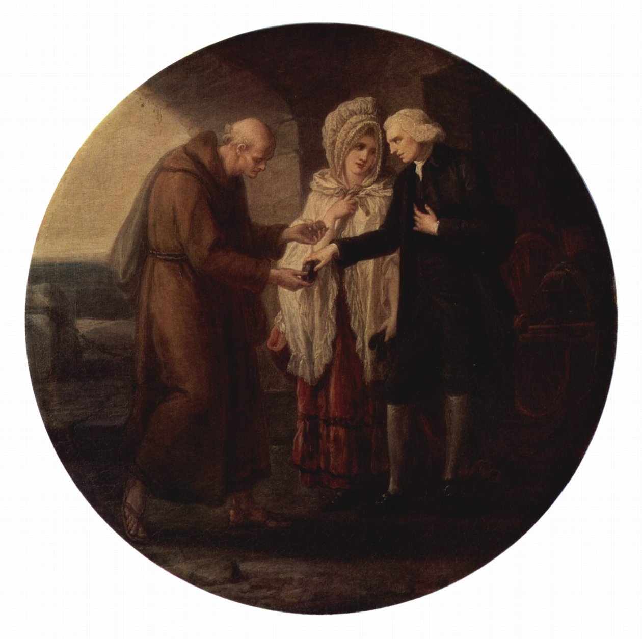 Monge de Calais de Angelica Kauffmann