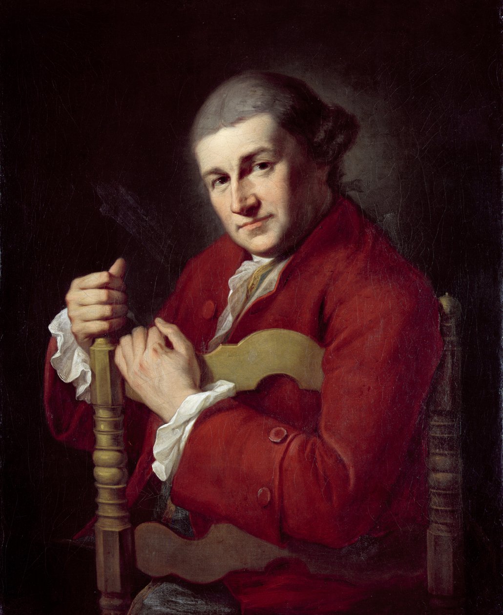 David Garrick (1717-1779) de Angelica Kauffmann